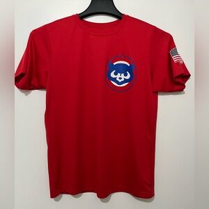 EUC Chicago Cubs Red Graphic YOUTH T-Shirt - Size L